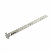 Excel Blades Mini Stainless Steel Ruler, 6" Ruler, 15cm with Pocket Clip, 12pk 55677